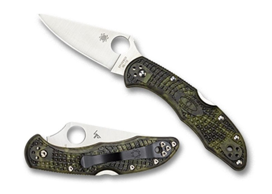 General Spyderco | Delica® 4 Frn Zome Green