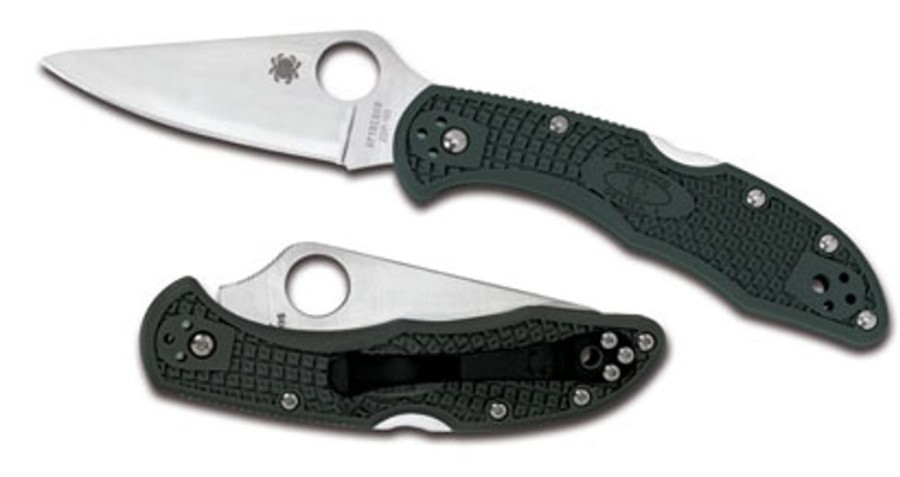 General Spyderco | Delica® 4 Frn British Racing Green Zdp-189