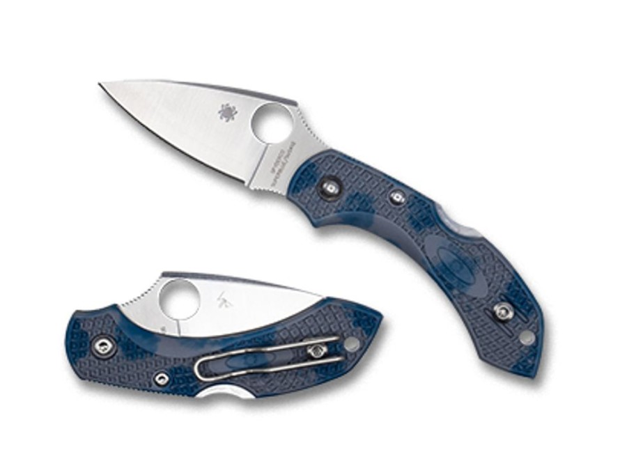 General Spyderco | Dragonfly™ 2 Gray-Blue Zome Super Blue Lightweight Sprint Run™