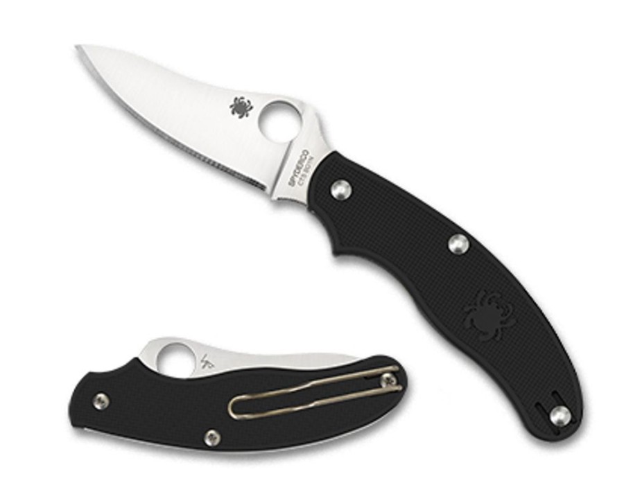 General Spyderco | Uk Penknife™ Frn Black Drop Point