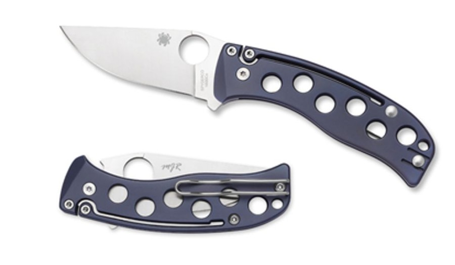 General Spyderco | Pits™ Folder Ti Blue