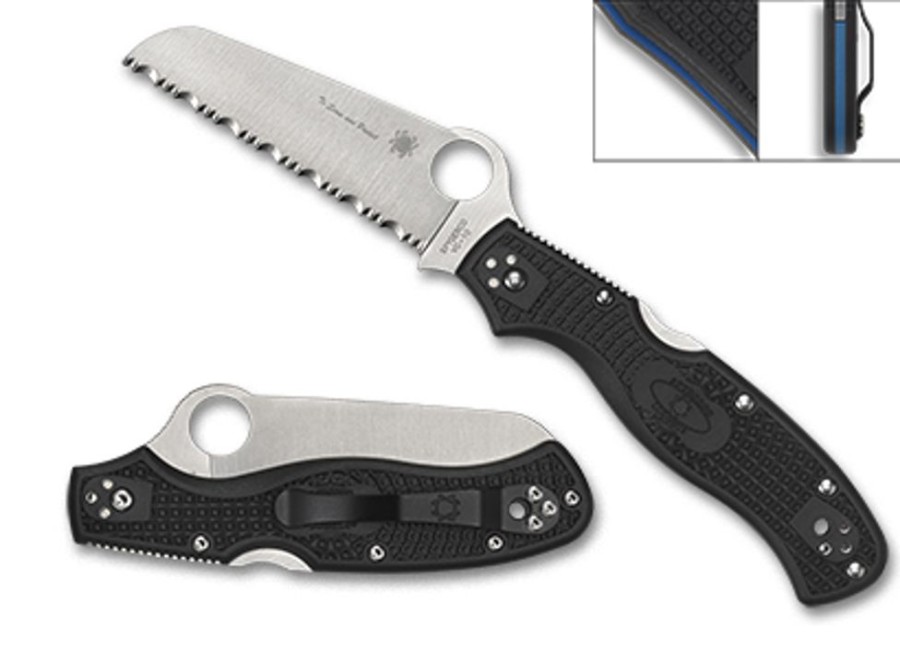 General Spyderco | Rescue™ 3 Lightweight Thin Blue Line