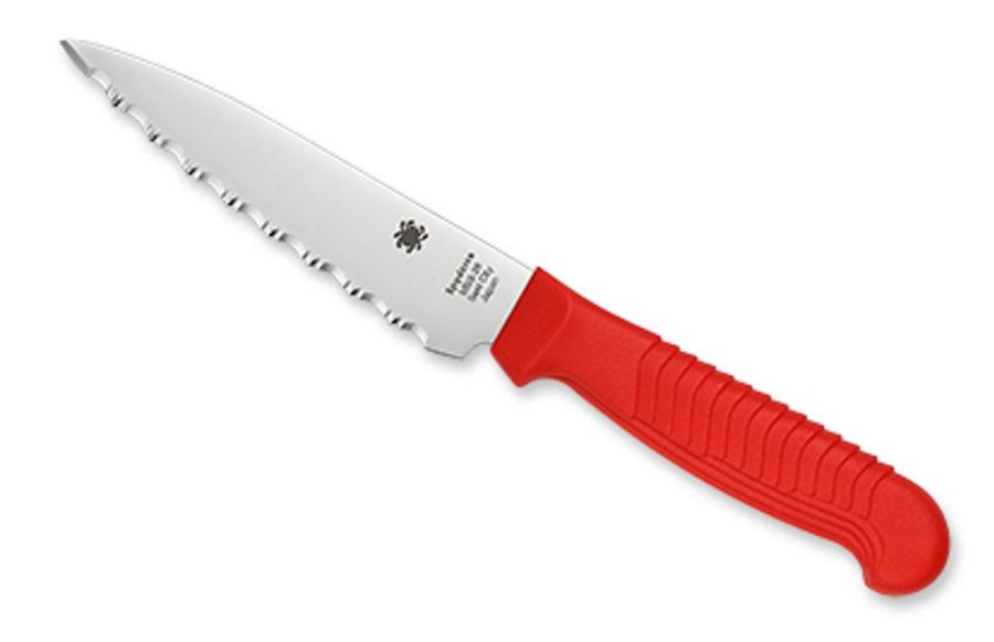 General Spyderco | Utility Knife 4.5" Polypropylene Red