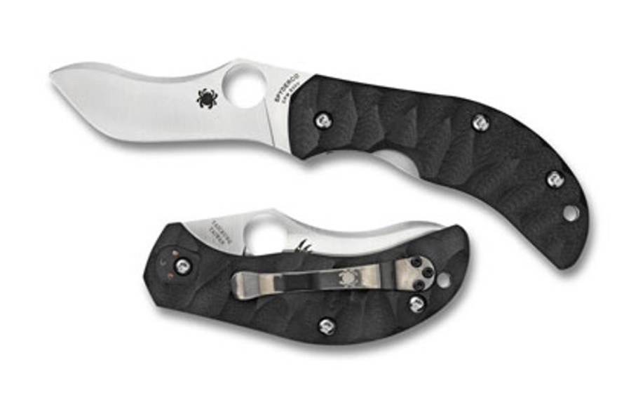 General Spyderco | Spyderco Zulu Black Corrugated G-10 Handle