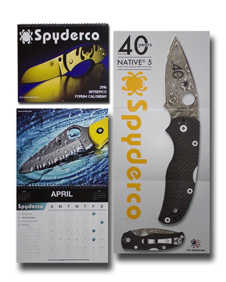 General Spyderco | 2016 Wall Calendar