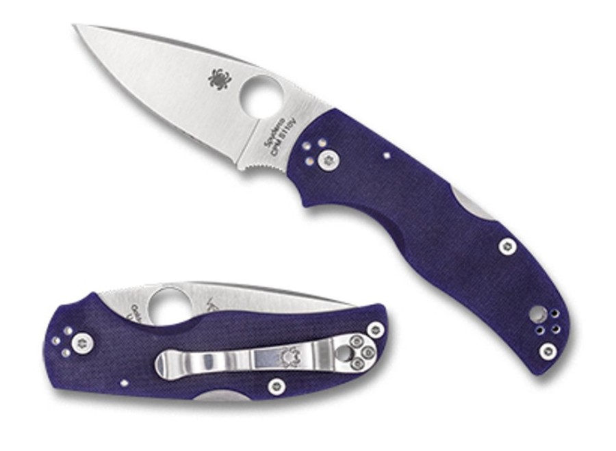 General Spyderco | Native® 5 G-10 Dark Blue Cpm S110V