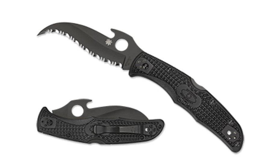 General Spyderco | Matriarch® 2 Frn Emerson Opener Black Blade