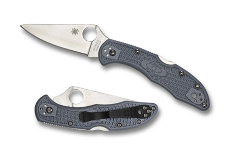 General Spyderco | Delica®4 Super Blue Sprint Run™