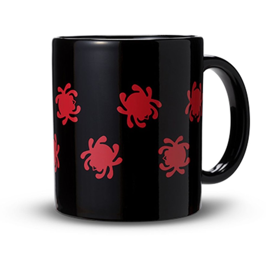 General Spyderco | Spyderco Mug Black W/Red Bugs