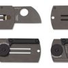 General Spyderco | Dog Tag Folder Aluminum Black Blade