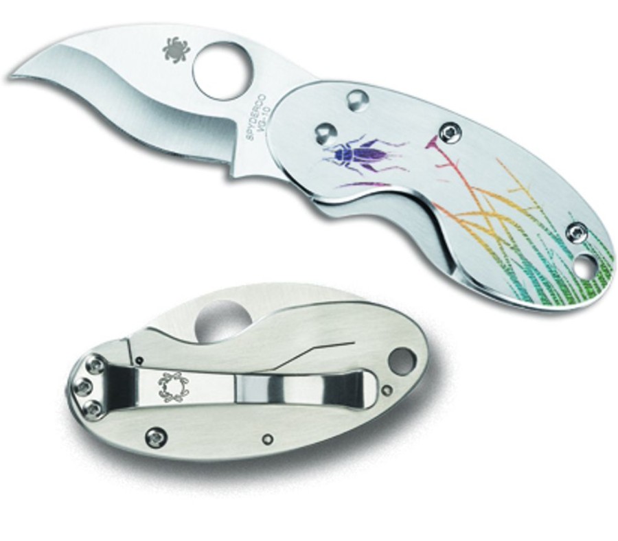 General Spyderco | Cricket™ Stainless Steel Tattoo