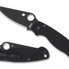 General Spyderco | Para Military® 2 G-10 Black/Black Blade