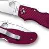 General Spyderco | Calypso Jr.™ Burgundy Frn