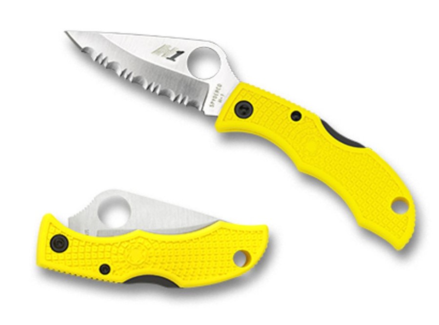 Intent Spyderco | Ladybug® 3 Salt® Frn Yellow