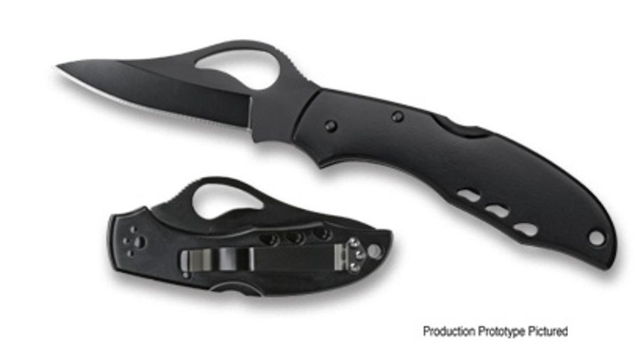 General Spyderco | Meadowlark® Stainless Black Blade