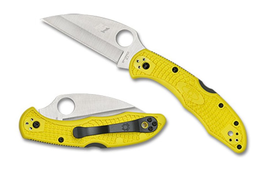 General Spyderco | Salt® 2 Frn Yellow Wharncliffe Plainedge™