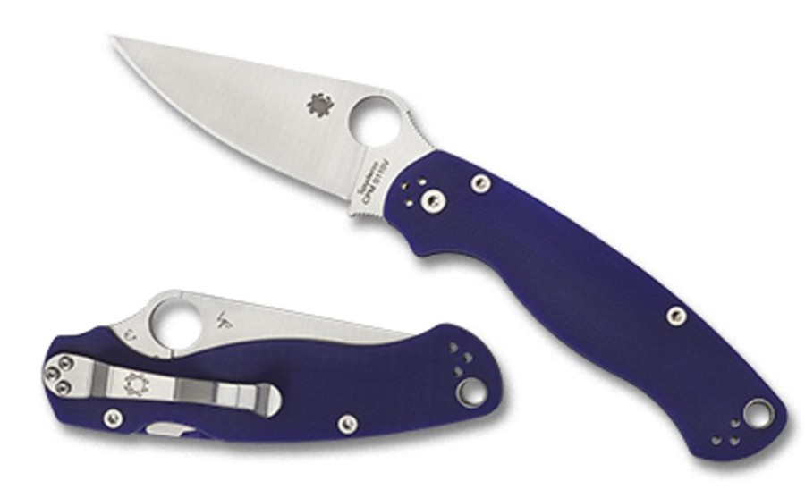 General Spyderco | Para Military® 2 G-10 Dark Blue Cpm S110V