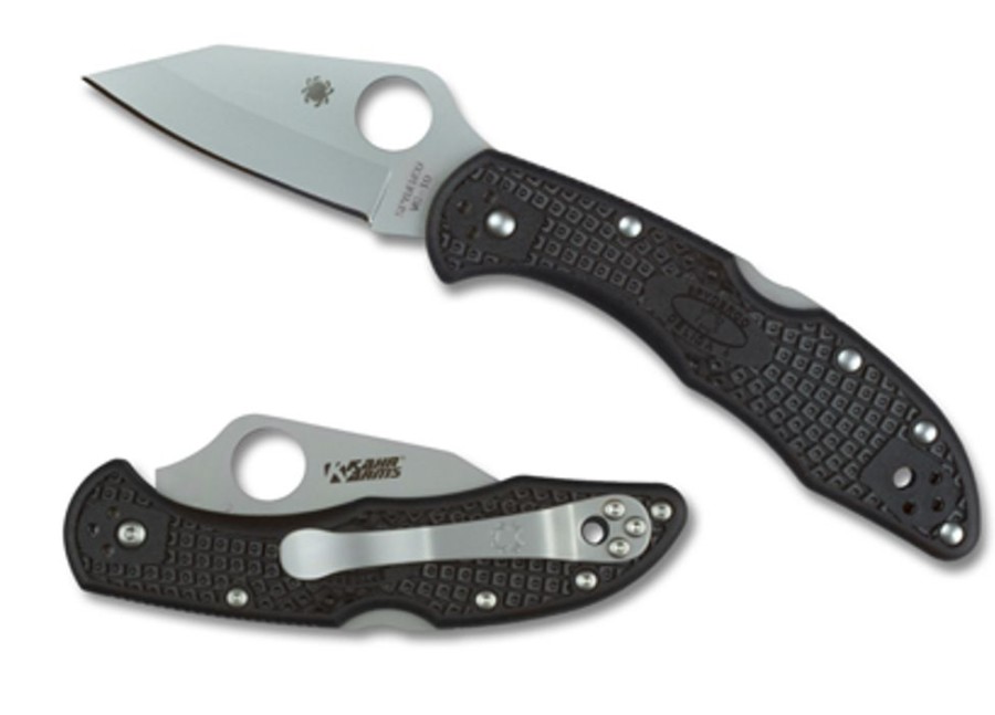 General Spyderco | Kahr Arms Delica® 4 Black