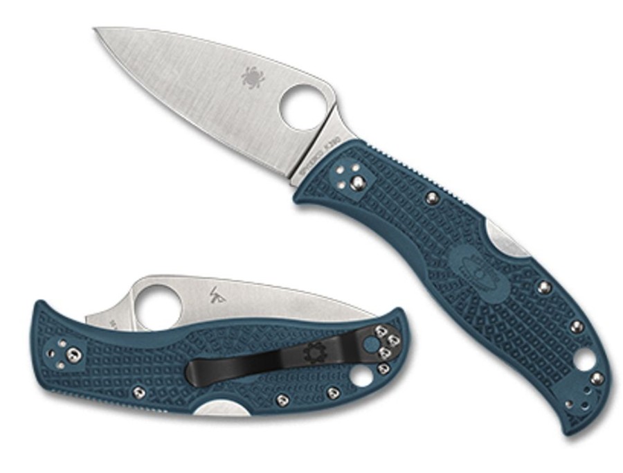 General Spyderco | Leafjumper™ Blue Lightweight K390