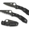 General Spyderco | Salt® 1 Frn Black/Black Blade