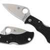 General Spyderco | Manbug® Black Lightweight Leaf