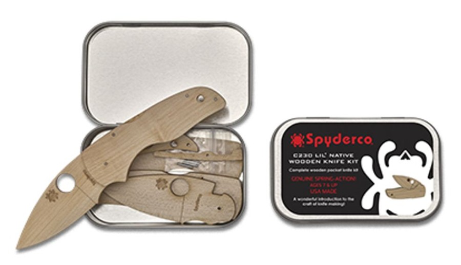 General Spyderco | Wooden Kit Lil' Native®