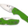 General Spyderco | Lil' Native® Neon Green G-10 Cpm 20Cv Exclusive