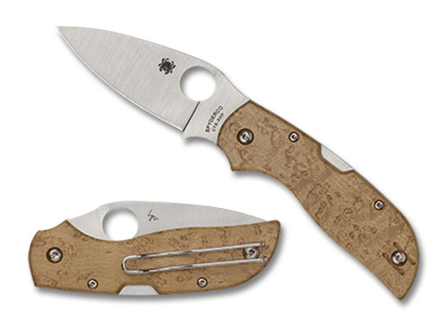 General Spyderco | Chaparral® Birdseye Maple