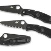 General Spyderco | Pacific Salt® Frn Black/Black Blade