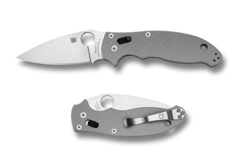 General Spyderco | Manix® 2 Gray G-10 Cru-Wear Sprint Run™