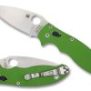 General Spyderco | Manix® 2 Neon Green G-10 Cpm 20Cv Exclusive