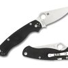 General Spyderco | Para Military® 2 Left Hand G-10 Black