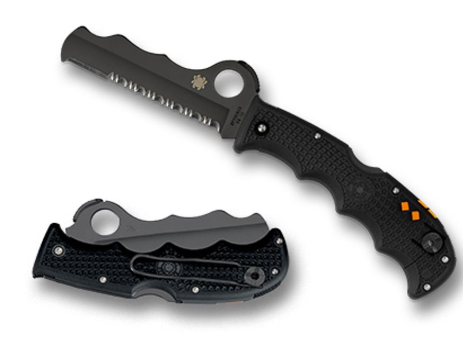 General Spyderco | Assist™ Frn Black/Black Blade