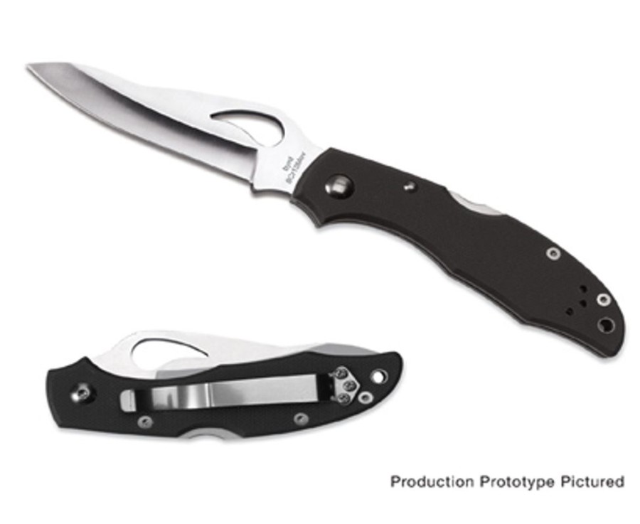 General Spyderco | Byrd Cara Cara® Black G-10