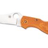 General Spyderco | Stretch™ Burnt Orange Hap40 Sprint Run™