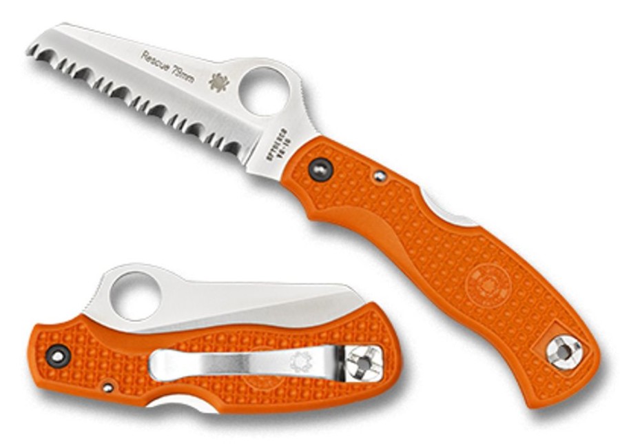 General Spyderco | Rescue 79Mm™ Frn Orange