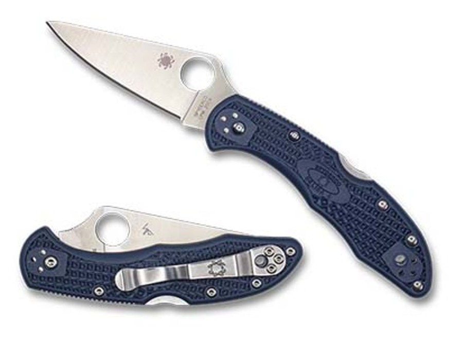 General Spyderco | Delica® 4 Dark Navy Frn Cpm 20Cv Exclusive