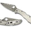 General Spyderco | Delica® 4 Ti/Damascus