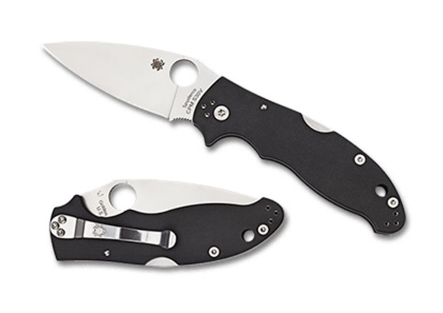 General Spyderco | Manix® Mid Back Lock Fine G-10