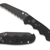 General Spyderco | Autonomy™ G-10 Black/Black Blade