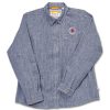 General Spyderco | Orvis® Women'S Tech Chambray Blue Work Shirt Long Sleeve