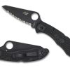 General Spyderco | Salt® 2 Frn Black/Black Blade