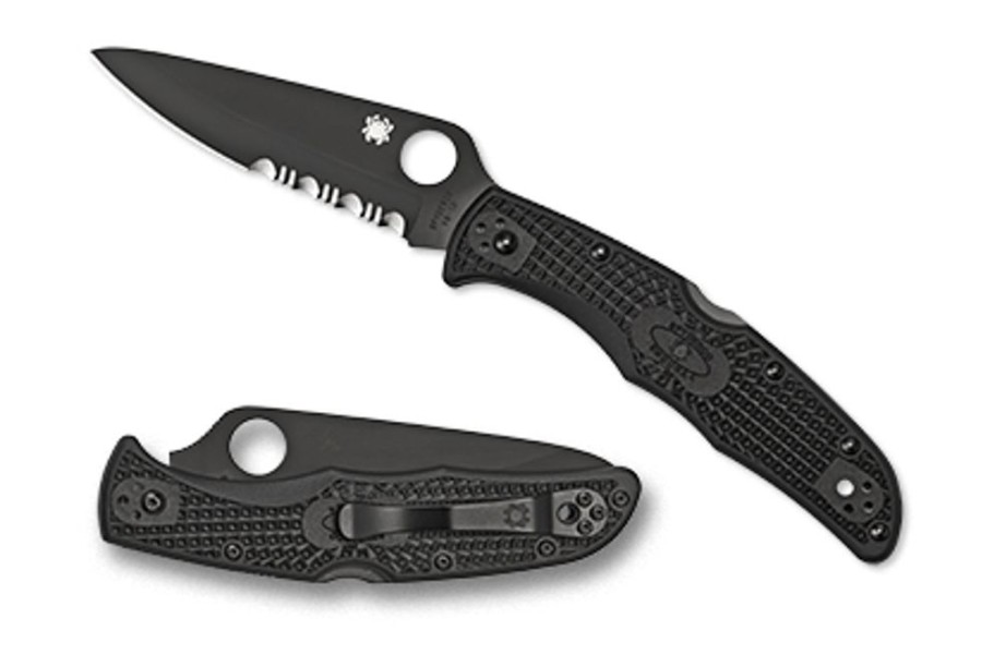 General Spyderco | Endura® 4 Frn Black/Black Blade