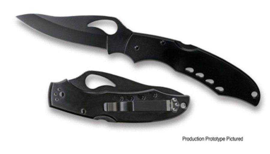 General Spyderco | Byrd Cara Cara® Black Plainedge™