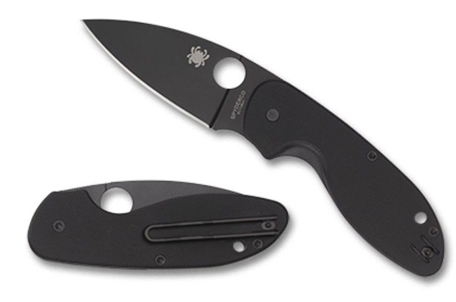 General Spyderco | Efficient™ G-10 Black/Black Blade