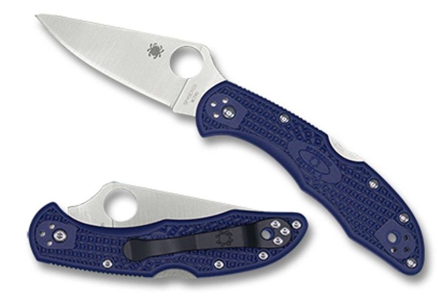 General Spyderco | Delica® 4 Blue Frn M390 Exclusive