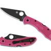 General Spyderco | Delica® 4 Frn Pink Black Blade