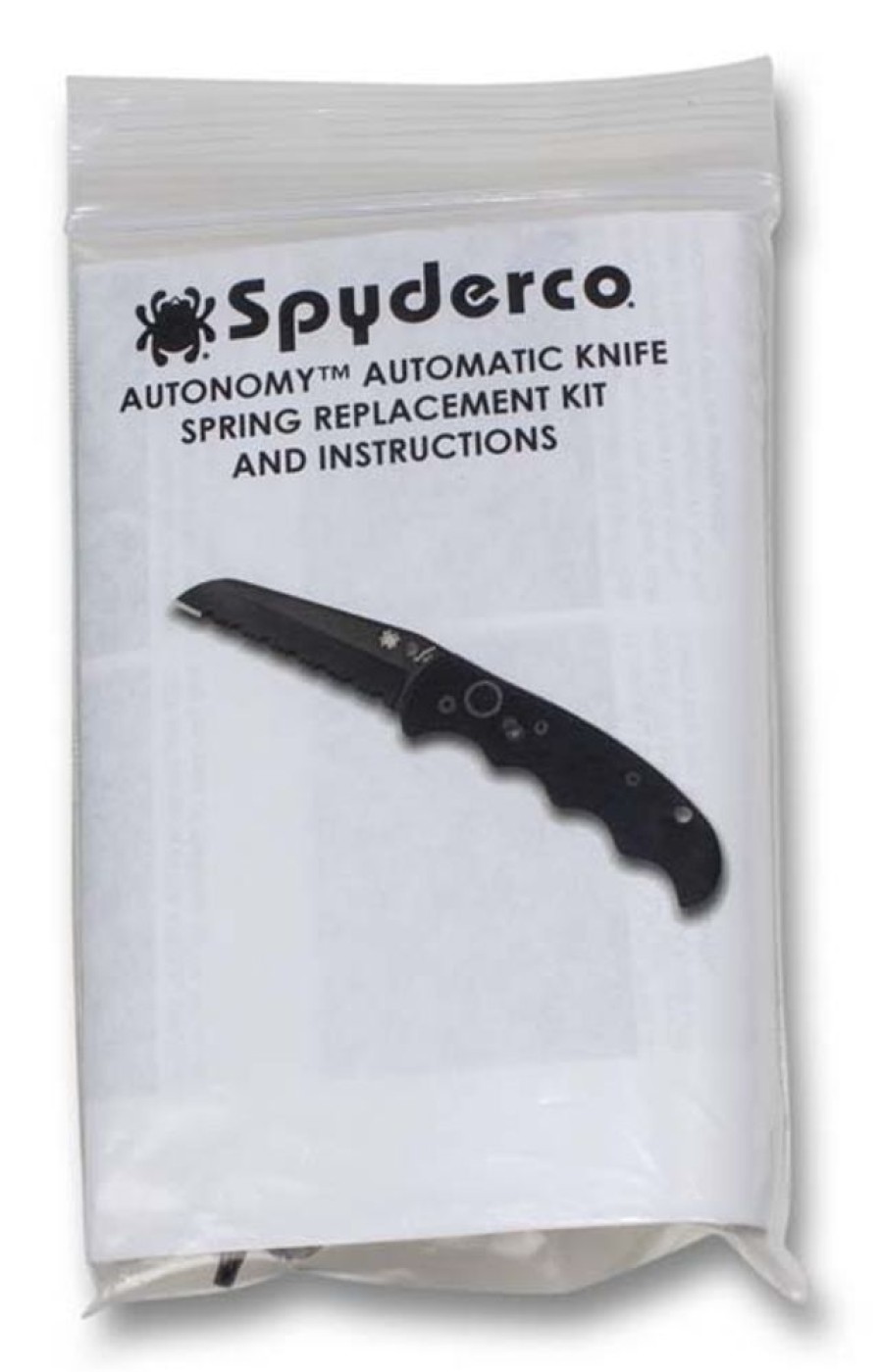 Intent Spyderco | Autonomy™ Parts Kit Black