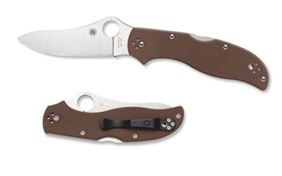 General Spyderco | Stretch™ 2 G-10 Brown Zdp-189