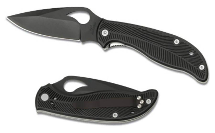 General Spyderco | Raven™ Black Blade